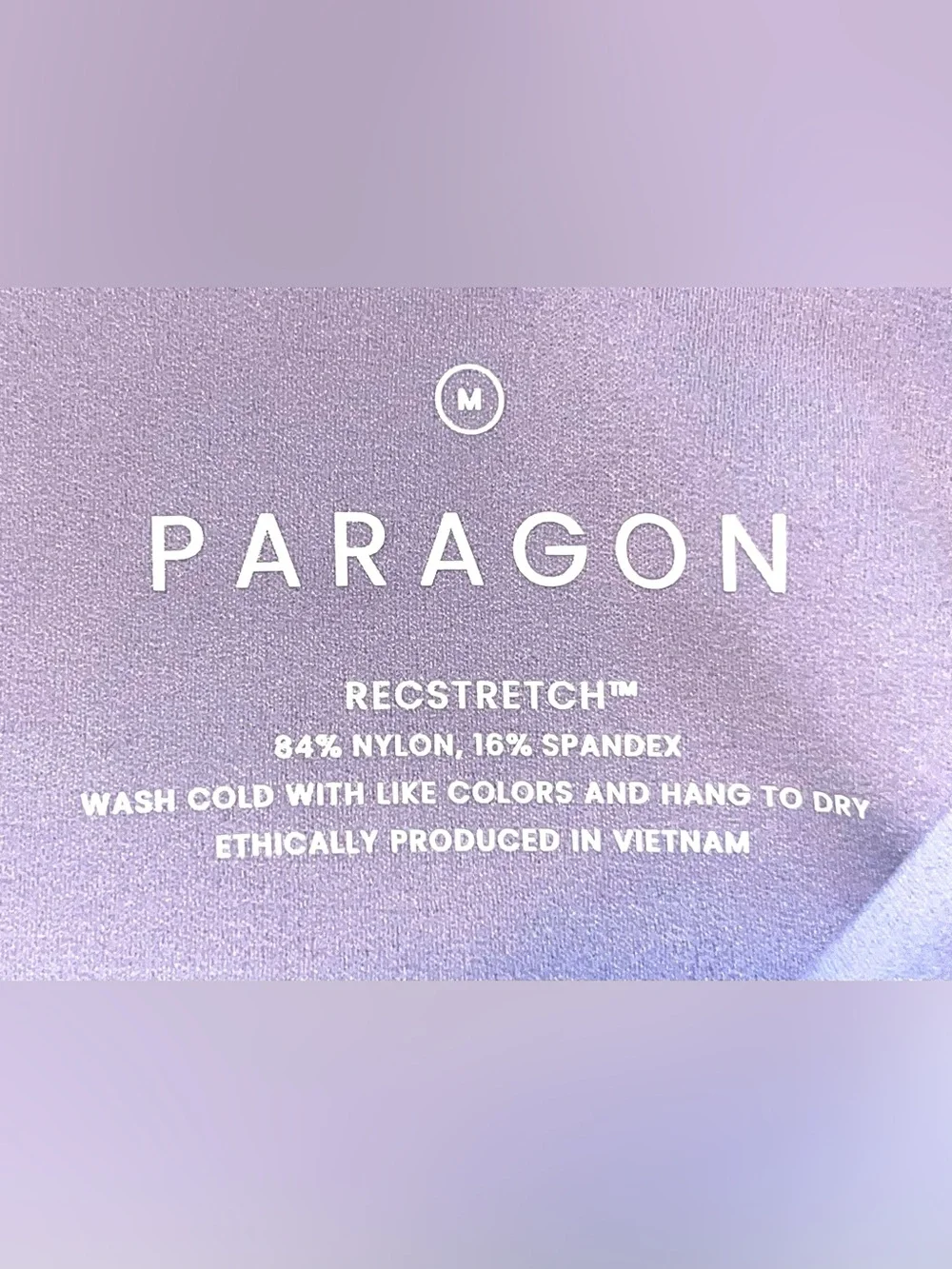 Paragon RecStretch Apex Sports Bra & MidRise SculptSeam 4” Shorts Dreamscape M